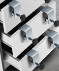 2 Pack Drawer Front Installation Clamps Zinc Drawer Fixing Clips Adjustable Heavy Duty Cabinet and Furniture Jig for Cabinets Desks Tables and Carpentry Projects.