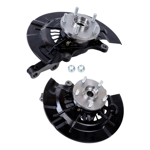 Front Left And Right Wheel Hub Bearing Steering Knuckle Assembly Replacement For Camry SE 2012 2017 Direct Fit