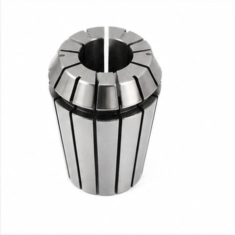 Precision 65Mn Spring Collet With 30mm Clamping Diameter For Cnc Milling And Lathe Tools High Wear Resistance Up To Zero Point Zero Zero Five Mm Accuracy Tight Grip Full Length Slits For Engraving And Regular Machining Jobs Perfect Fit, showing detailed slits and cylindrical shape.