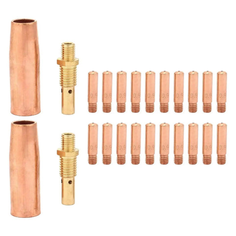 Get Your Hands On These Sick Plasma Cutter Consumable Tips And Nozzles For 20pcs Welding Kits With 0.8mm Diffuser Copper Parts That Are Totally Durable. Set includes copper tips and nozzles.
