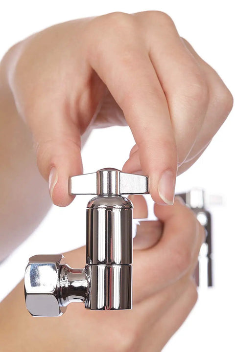 Adjustable Brass Shower Arm Extension With Chrome Finish For Standard Showers 11 Inch Plus Height And Angle Control detail view