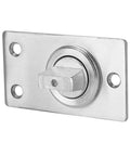 360 Degree Rotating Door Hinge For Cabinets And Alloy Doors, Rustproof Beefy Pivot in stainless steel, side view