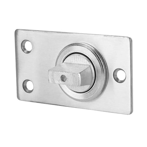 360 Degree Rotating Door Hinge For Cabinets And Alloy Doors, Rustproof Beefy Pivot in stainless steel, side view
