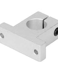 4 Pack 25mm Linear Rail Support Set For CNC Routers And 3D Printers, Aluminum Alloy Guide Rod Holder Kit For Precision, Low Friction, Vibration Reduction, Smooth Motion In DIY Automation Projects.