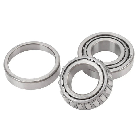Heavy Duty Trailer Wheel Hub Bearings Kit 4 Piece Steel Alloy L44643 Inner Outer Bearings With Grease Seals