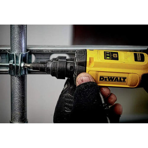 Person using 8V Max Cordless Screwdriver With Gyroscopic Control And Conduit Reamer, Refurbished Like New for DIY project
