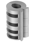 Stacked Stroke Control Kit For Hydraulic Cylinders Dialed In With Adjustable Limiter Clamps And Finger Tabs, multi size fit