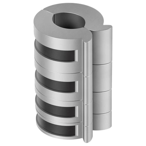 Stacked Stroke Control Kit For Hydraulic Cylinders Dialed In With Adjustable Limiter Clamps And Finger Tabs, multi size fit
