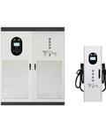 Rugged Commercial Electric Vehicle Charging Station Standalone Floor Pedestal Charger Built Tough Grid Ready Power Delivery for industrial use.