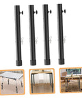 Shake That Wobbly Desk Fast With These Heavy Duty Table Leg Extenders That Slip Right On for instant height tweaks.