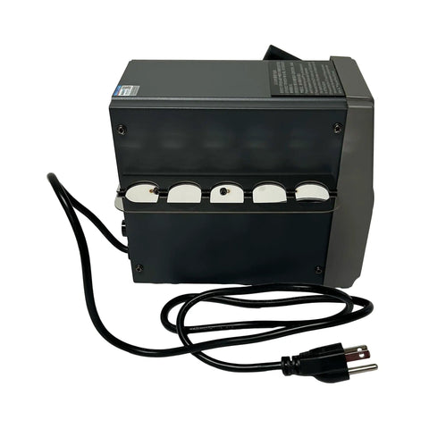 Back view of Pro Grade 700W Hot Air Rework Station With LCD Temperature Control And Adjustable 212 To 932 F Range 120 Level Airflow power cord