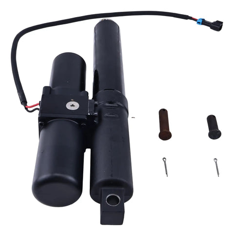 Hydraulic Tailgate Lift Actuator Replaces 99994-1167 For Kawasaki Mule Pro Dxt Dx Fxr Fxt showing black metal actuator with fittings.