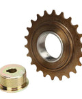 Freewheel Adapter Kit For MY1016Z MY1018 MY1020 Motors With CNC Machined Iron Sprocket 42mm OD And 27mm ID 16T Or 22T Dual Tooth Gear Options