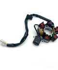 Complete Motorcycle Ignition Coil Kit Plug And Play With Wiring Harness CDI Stator 6 Coil For ATV Quad Pit Bike Go Kart 50cc 70cc 110cc 125cc Ignition Switch Repair