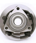 Front Wheel Bearing Hub Assembly For 2006-2008 Dodge Ram 1500 4 Wheel ABS 5 Lug Crew Cab And Standard Cab Front Left And Right Pair Set Of 2 OE Quality Ready To Roll, close-up view