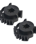 2 Pcs HVAC Blend Door Actuator Gear For Dodge Durango And Jeep Grand Cherokee 2011 To 2021 Replacement High Quality Plastic Gear