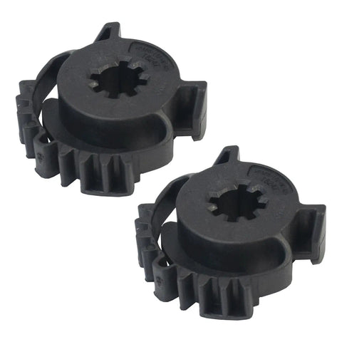 2 Pcs HVAC Blend Door Actuator Gear For Dodge Durango And Jeep Grand Cherokee 2011 To 2021 Replacement High Quality Plastic Gear