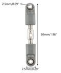 RC Car Adjustable Pull Rod Linkages Arm Tie Rod Kit For 1 To 14 Scale H14BM 14210 14209 JC14EP HP141 HP141S And Other 1 To 14 RC Cars Trucks Buggies Must Have Replacement Parts, 50mm linkage