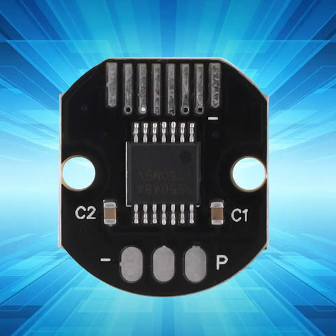 Close-up of 14 Bit Magnetic Encoder Module With 360 Degree Angle PWM And SPI Outputs Ultra Precise Brushless Motor Sensor