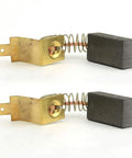 Top Shelf R06 Carbon Brush Set Replacement Fits Superior Electric Porter Cable Delta Saws 2 Pack 0.78 Inch carbon motor brushes with springs.