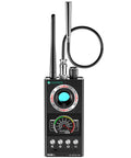 Hidden Camera Detector And Bug Detector With Magnetic Tracker And Wireless Signal Finder for privacy protection showing front view.