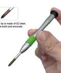 PH0 3mm Micro Phillips Screwdriver With Magnetic S2 Tip Free Spin Cap Non Slip Grip For Tiny Electronics shown in hand