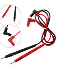 Red and black leads for Digital Clamp Multimeter With Large LCD Display For AC And DC Voltage Current And Resistance Testing Handy Workhorse