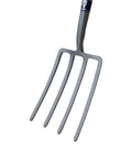 Heavy Duty Digging Fork With Forged Carbon Steel Tines For Tough Soil Aeration And Cultivation, Professional Grade Garden Tool