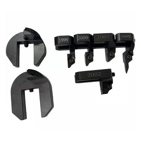 Heavy Duty Tungsten Carbide 9.5mm Cutting Bit Holder For Nissan Heads A1 B1 Blade Compatible With NWN L Series Models From Mid To Early Two Thousands Years, black set