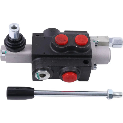 Beefy Hydraulic Control Valve Open Center Four Way Three Position Double Acting For 13 GPM 3600 PSI With SAE 10 Inlet Outlet Ports