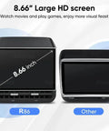 Slick Aftermarket Rear Seat Entertainment Screen For Tesla Model 3 And Model Y With 8.66 Inch HD Touchpad displayed next to others.