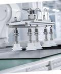 8 Pcs Heavy Duty Pneumatic Suction Cup Vacuum Gripper Set For Industrial Manipulator Arms attached to a robotic arm.