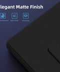 Dope Matte Black Decorator Electrical Wall Receptacle Outlet 15A 125V NEMA 5-15R 2 Pole 3 Wire Self-Grounding UL Listed