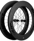 Dope Carbon Fiber Road Bike Disc Brake Wheelset 700c Tubeless Ready 88mm by 25mm Deep Rim Shimano 8-12 Speed Cassette