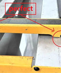 Two Pack Miter Saw Mounting Brackets Replacement Parts Fits DW7440RS DeWalt Table Saw Stand showing quick attach feature