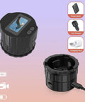 64GB Digital Eyepiece Telescope Camera With 2K Video And WiFi Universal shown with charging options and adaptability.