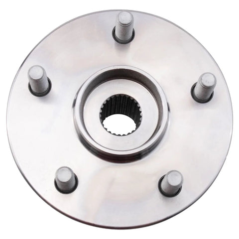 Front view of Front Wheel Bearing Hub Assembly Ready To Bolt On For Toyota Camry 2018 2022 2 5L Gas Avalon 2021 Limited XLE 2 5L Lexus ES250 2021 2023 5 Lug With ABS.
