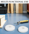 Top Notch Universal Fire Sprinkler Head Covers With Detachable Trim Rings And Smooth Ceiling Escutcheon Plates on workshop floor.