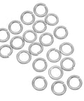 Tough As Nails Stainless Steel Spring Lock Washers M10 Split Ring Kit 100 Pieces for bolts, showing multiple stainless steel split washers.