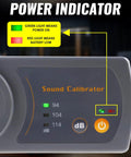 Pro Grade Sound Calibrator For Sound Level Meters With Three Calibration Levels 114dB 104dB And 94dB At 1000 Hz Portable Design