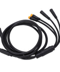 Electric Wiring Kit 1 To 5 Wires Lithium Battery Cable Connectors With Controller Lamp Brake Display And Throttle For Electric Bike