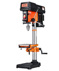 Built Different 12 Inch Benchtop Drill Press With Beefy 5 Amp Motor And Variable Speed Control with adjustable table.