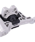 Front view of Front Engine Motor Mount For Ford Focus 2012 2013 2014 2015 2016 2017 2018 Replaces AV6Z6038A A5646, made of metal and rubber.