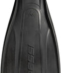 Pro Light Adjustable Open Heel Dive Fins For Scuba And Snorkel Enthusiasts, Easy Kick With Dual Material Blade, Black Medium Large