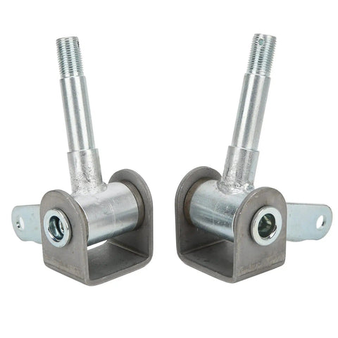 Go Kart Spindle Bracket Replacement Set 4.5 Inch By 5 Eighths Inch Right And Left Steel Alloy Steering Knuckle Bracket