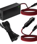 Straight Up Heavy Duty Fast Charge Adapter Plug And Play Power Cable For NoCo Boost Gb70 Gb150 Gb250 Plus Gb500 with power cord and connectors.