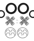 Ford Front Axle Seal And U Joint Kit For F250 F350 F450 F550 Beefed Up Heavy Duty Super Duty And Excursion With Dana 50 60 1998 To 2005 Replacement 2002692 50381 50491 SPL55 4X 41784 2, includes seals, U-joints, o-rings, and clips.