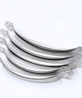 Round Tube Stainless Steel Handle For Drawers And Cabinets Rustproof Kitchen Hardware Universal Mounting Drawer Pull Cutting Board Grip