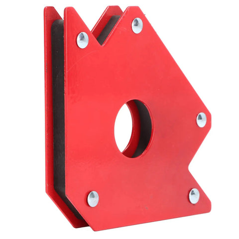 Heavy Duty 4 Inch Magnetic Welding Holder With Strong Magnetism For Iron And Steel Workpiece Clamping Inner Corner Fixture Tool side view
