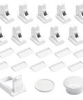 10 Pack Magnetic Cabinet Locks for Kid Proofing and Baby Safety on Cupboards and Drawers, no tools needed, easy install